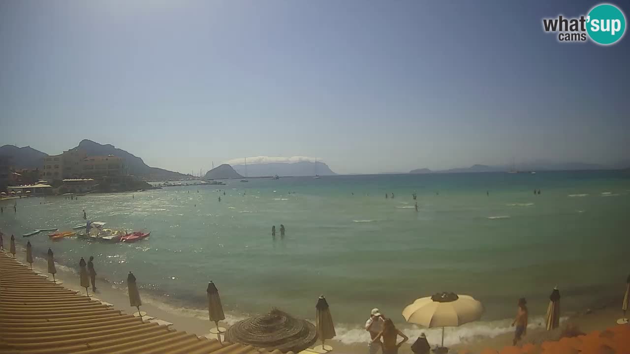 Web kamera Terza Spiaggia Golfo Aranci – Pogled uživo na plažu
