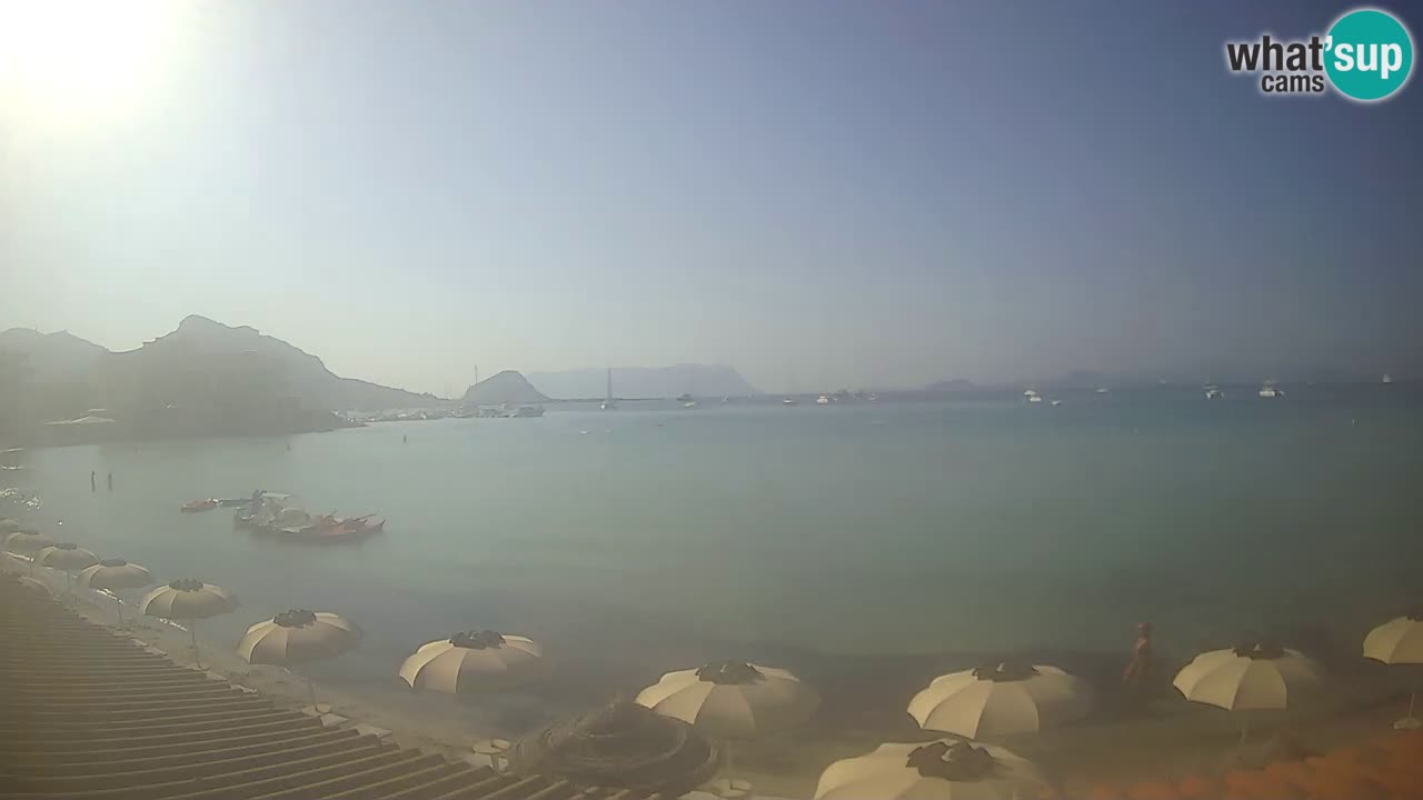 Webcam Terza Spiaggia Golfo Aranci – Vista en directo de la playa