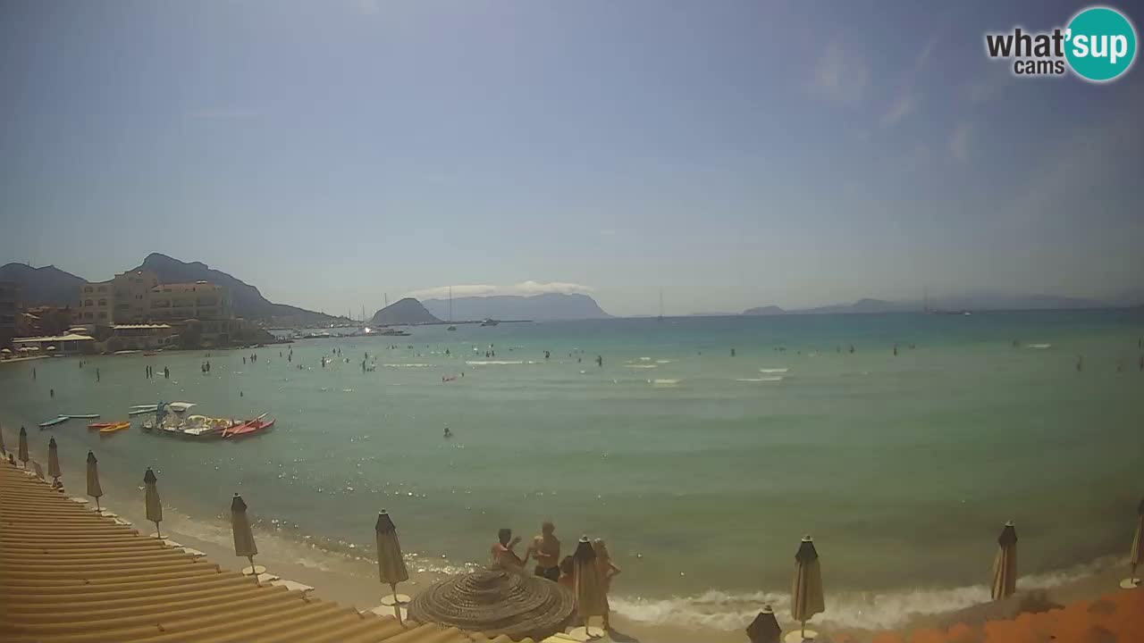 Webcam Terza Spiaggia Golfo Aranci – Vista en directo de la playa