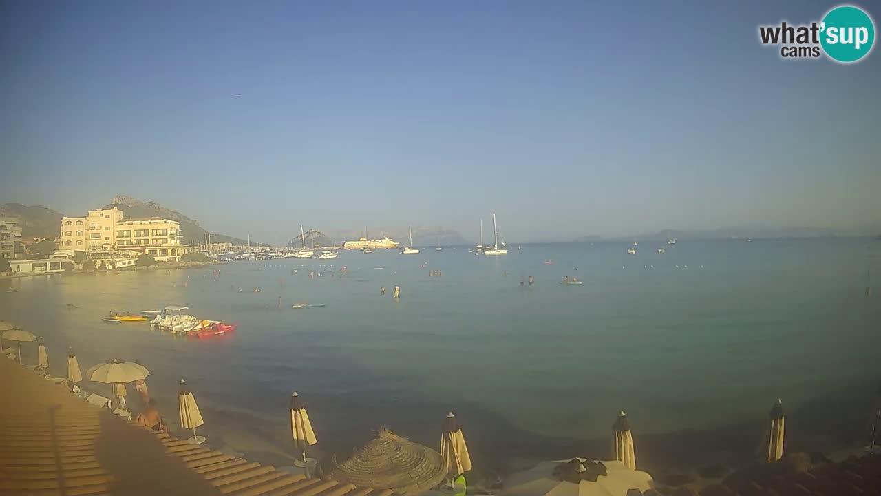 Webcam Terza Spiaggia Golfo Aranci – Liveblick auf den Strand