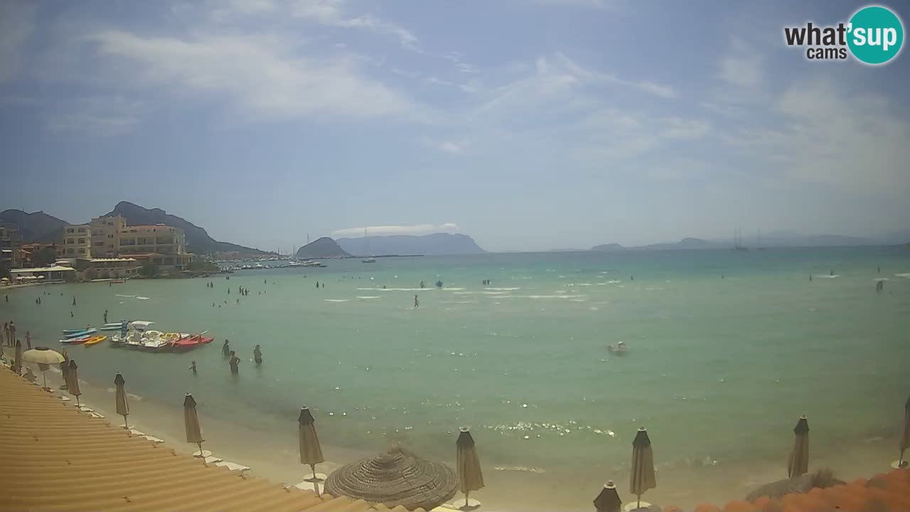 Webcam Terza Spiaggia Golfo Aranci – Vista en directo de la playa