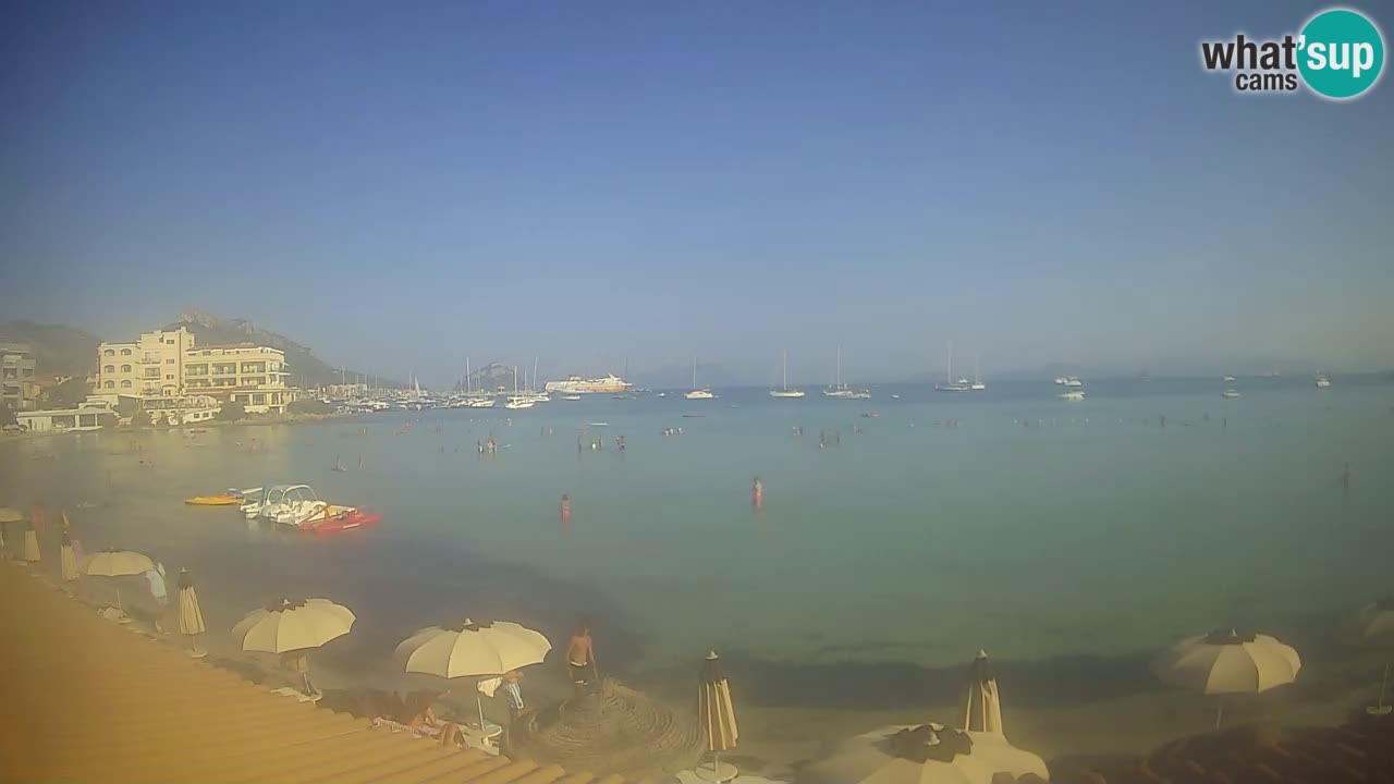 Webcam Terza Spiaggia Golfo Aranci – Liveblick auf den Strand