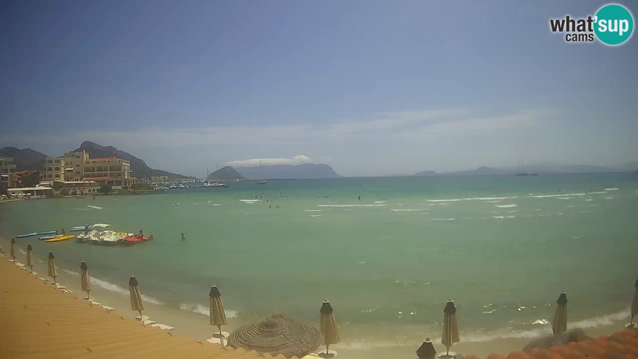 Webcam Terza Spiaggia Golfo Aranci – Vista en directo de la playa