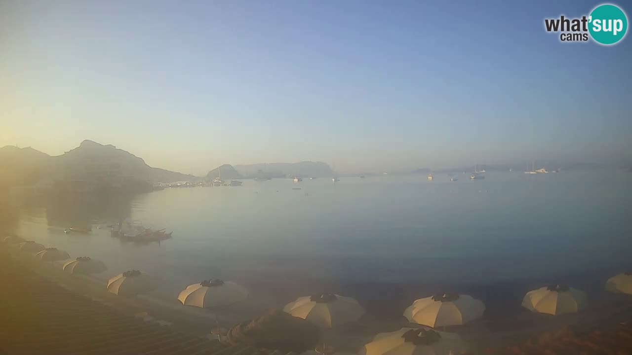 Webcam Terza Spiaggia Golfo Aranci – Liveblick auf den Strand