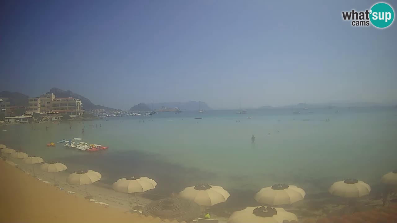 Webcam Terza Spiaggia Golfo Aranci – Vue en direct de la plage