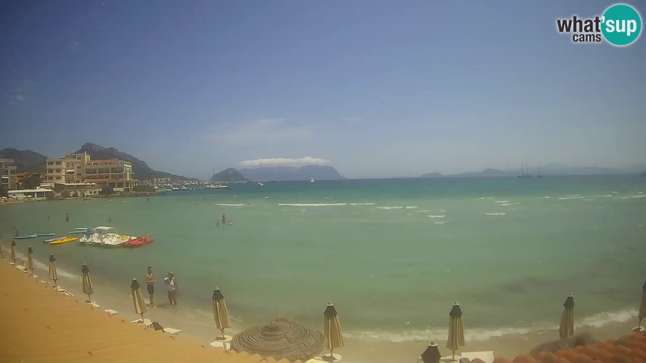 Webcam Terza Spiaggia Golfo Aranci – Liveblick auf den Strand