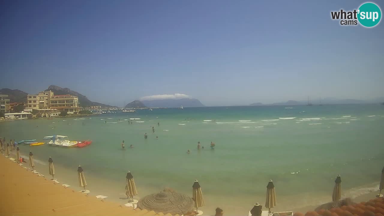 Webcam Terza Spiaggia Golfo Aranci – Vista en directo de la playa