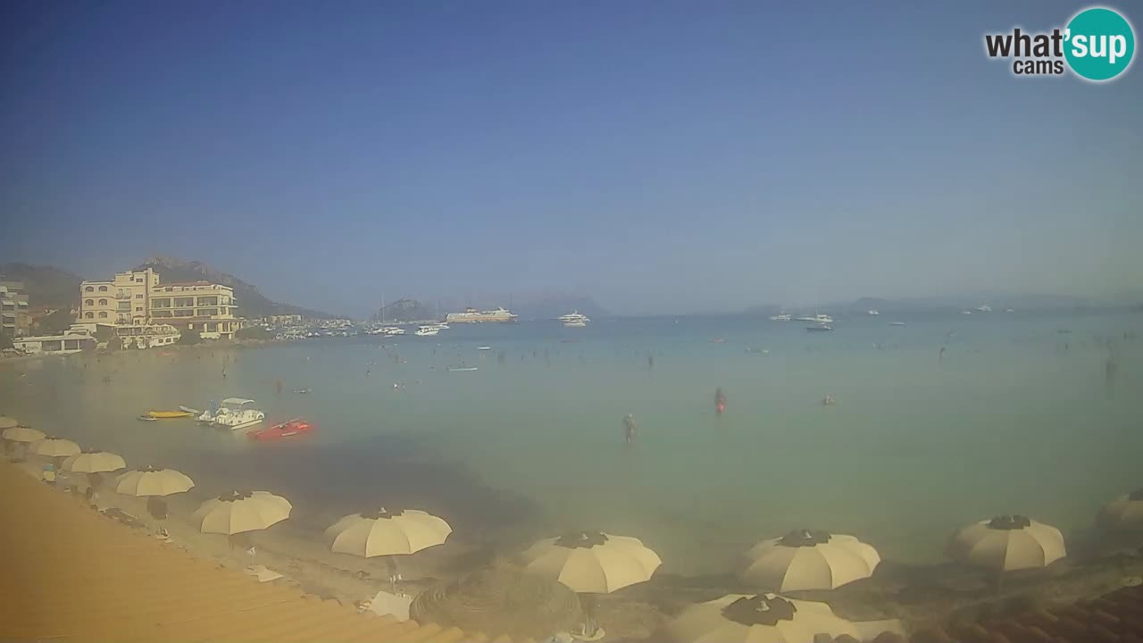 Webcam Terza Spiaggia Golfo Aranci – Liveblick auf den Strand