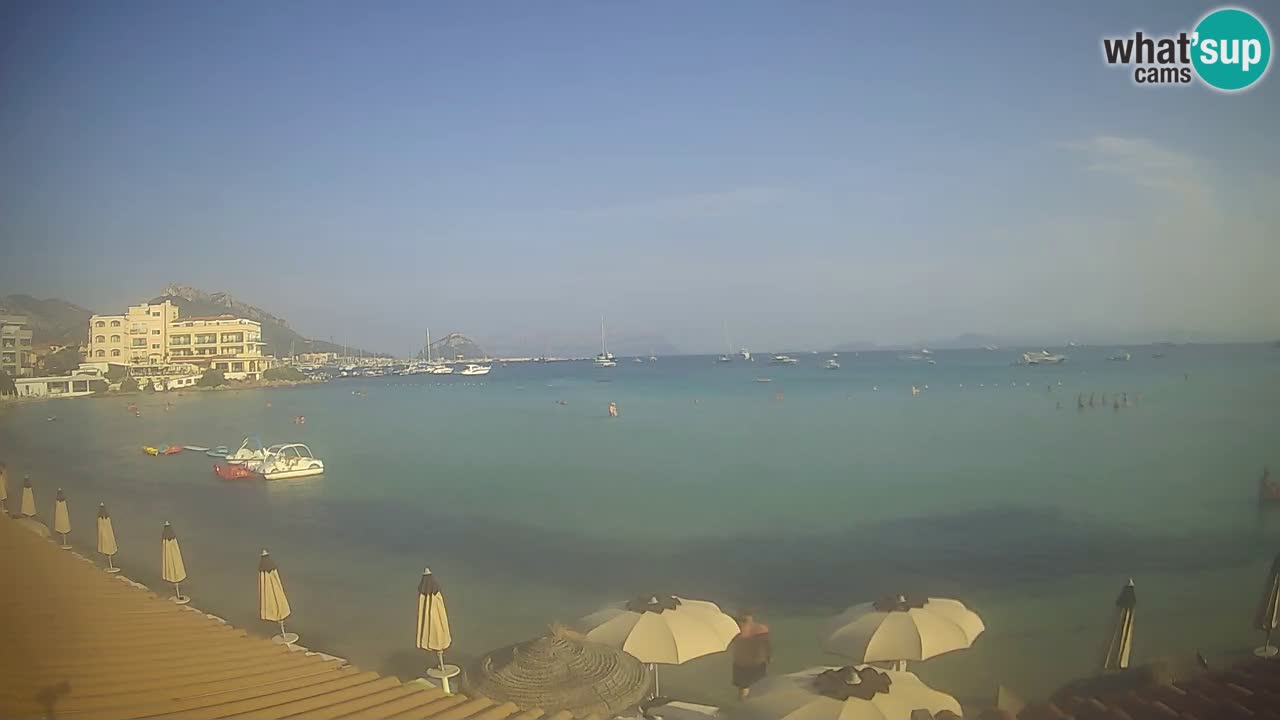 Webcam Terza Spiaggia Golfo Aranci – Vue en direct de la plage