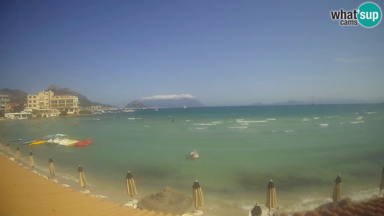 Webcam Terza Spiaggia Golfo Aranci – Liveblick auf den Strand
