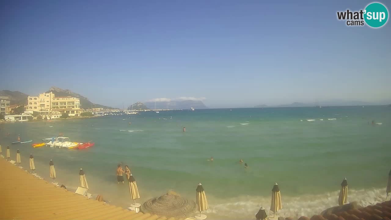 Webcam Terza Spiaggia Golfo Aranci – Liveblick auf den Strand