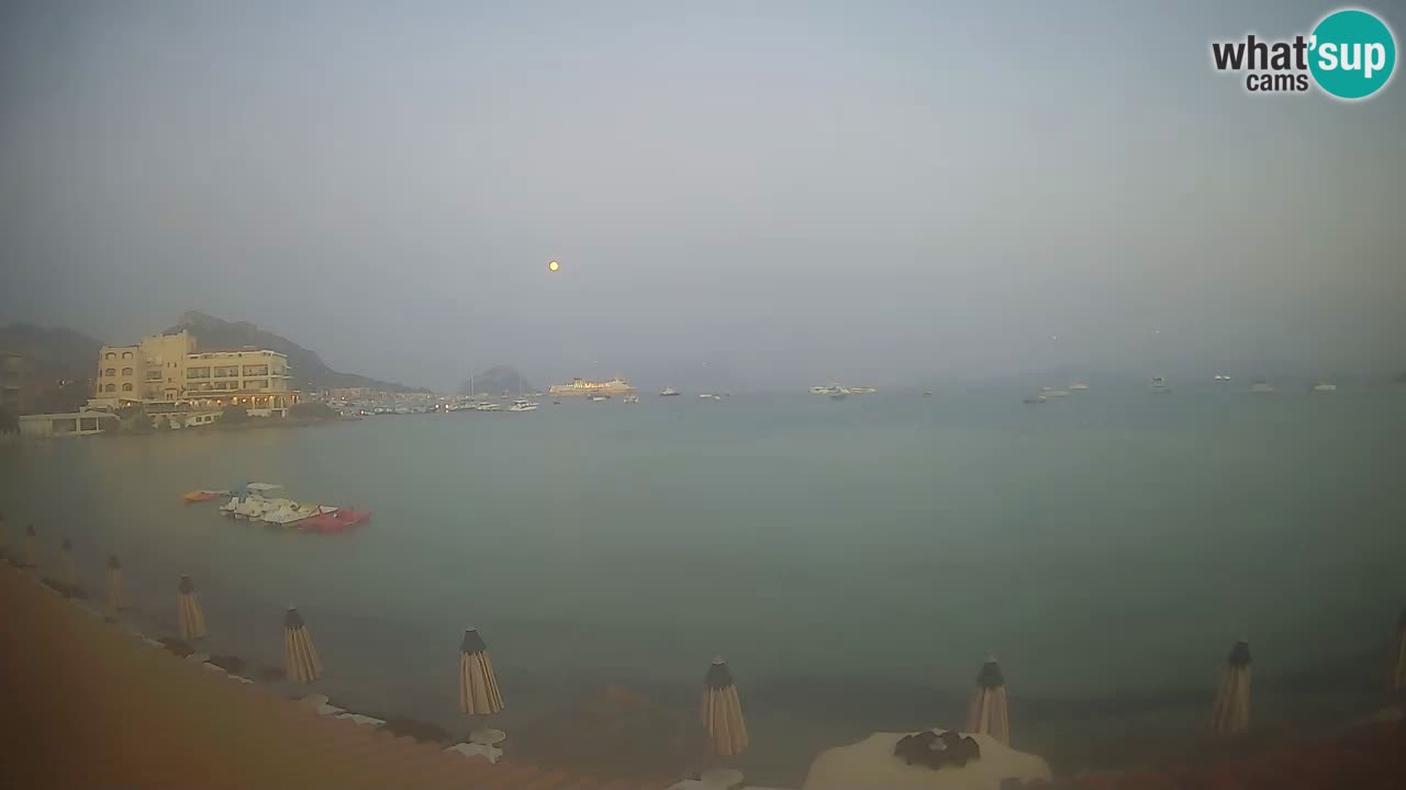 Webcam Terza Spiaggia Golfo Aranci – Liveblick auf den Strand
