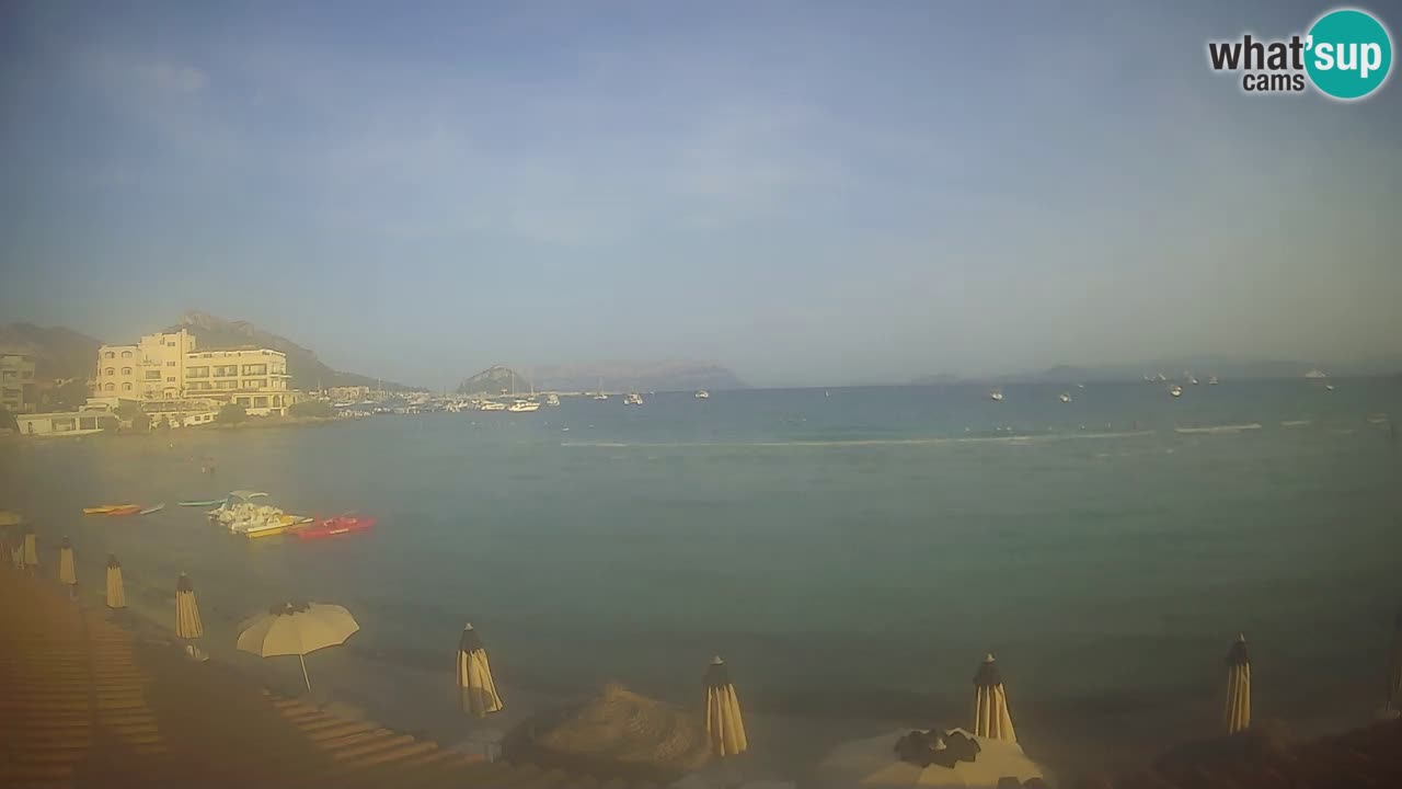 Webcam Terza Spiaggia Golfo Aranci – Vue en direct de la plage