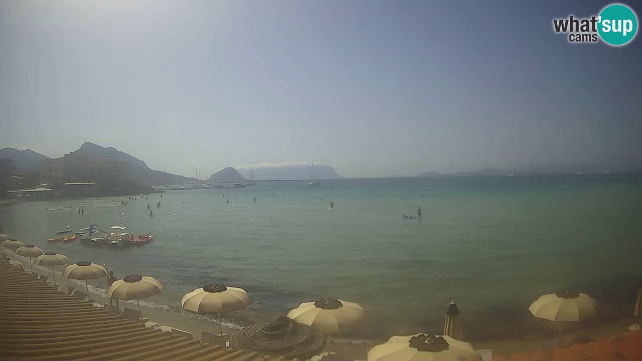Webcam Terza Spiaggia Golfo Aranci – Vista en directo de la playa