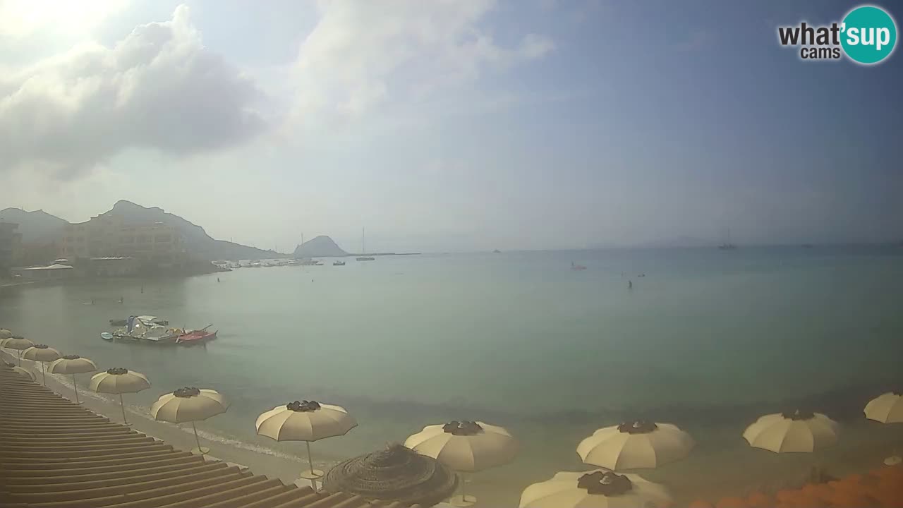 Webcam Terza Spiaggia Golfo Aranci – Vista en directo de la playa