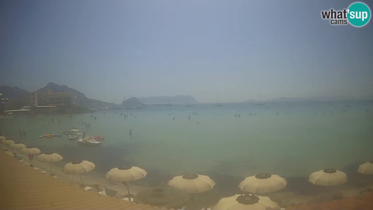 Webcam Terza Spiaggia Golfo Aranci – Vue en direct de la plage