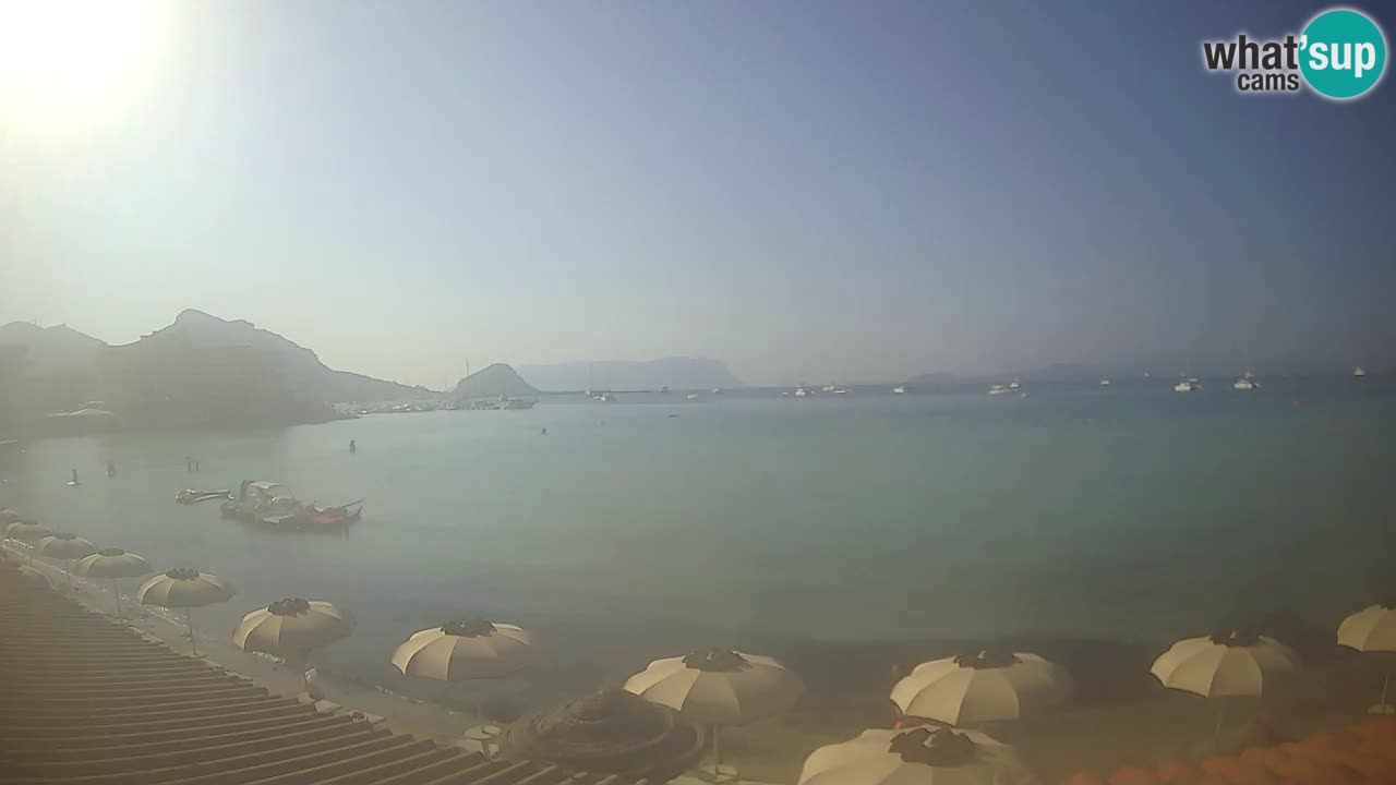 Webcam Terza Spiaggia Golfo Aranci – Liveblick auf den Strand