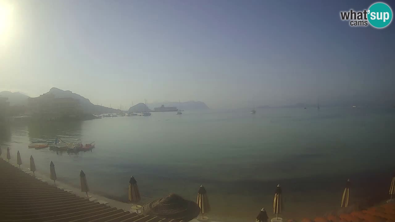 Webcam Terza Spiaggia Golfo Aranci – Liveblick auf den Strand