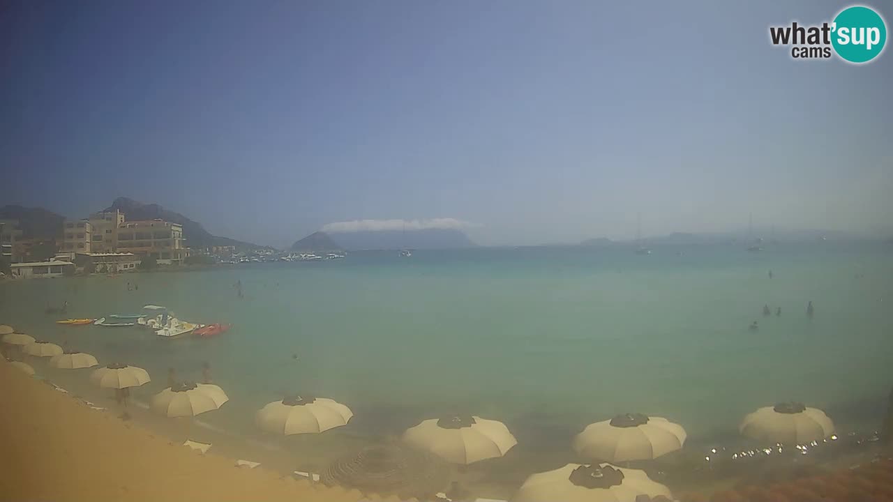 Webcam Terza Spiaggia Golfo Aranci – Liveblick auf den Strand