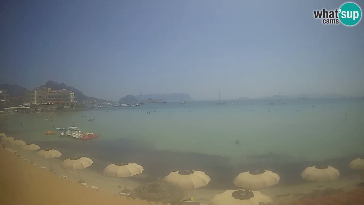 Webcam Terza Spiaggia Golfo Aranci – Vue en direct de la plage
