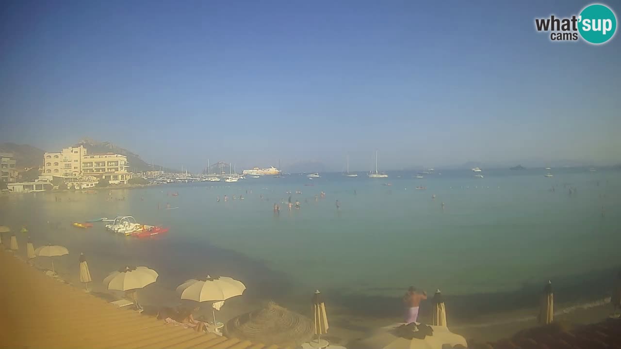 Webcam Terza Spiaggia Golfo Aranci – Vue en direct de la plage