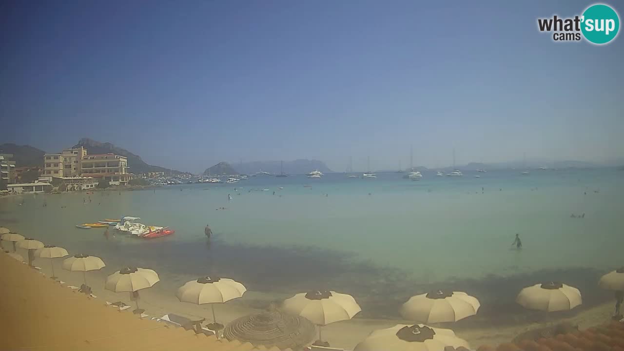 Webcam Terza Spiaggia Golfo Aranci – Vue en direct de la plage