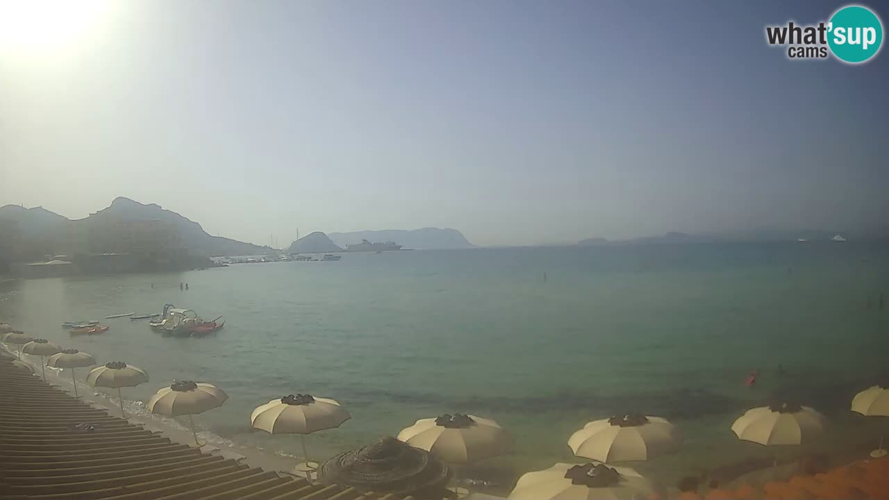 Web kamera Terza Spiaggia Golfo Aranci – Pogled uživo na plažu