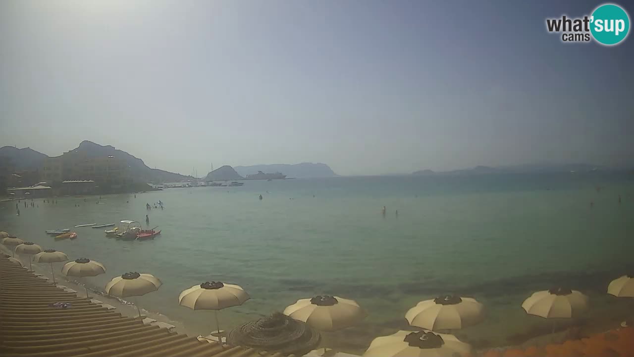Webcam Terza Spiaggia Golfo Aranci – Vista en directo de la playa