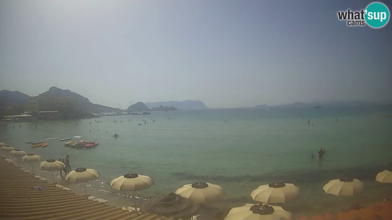 Webcam Terza Spiaggia Golfo Aranci – Vista mare in diretta