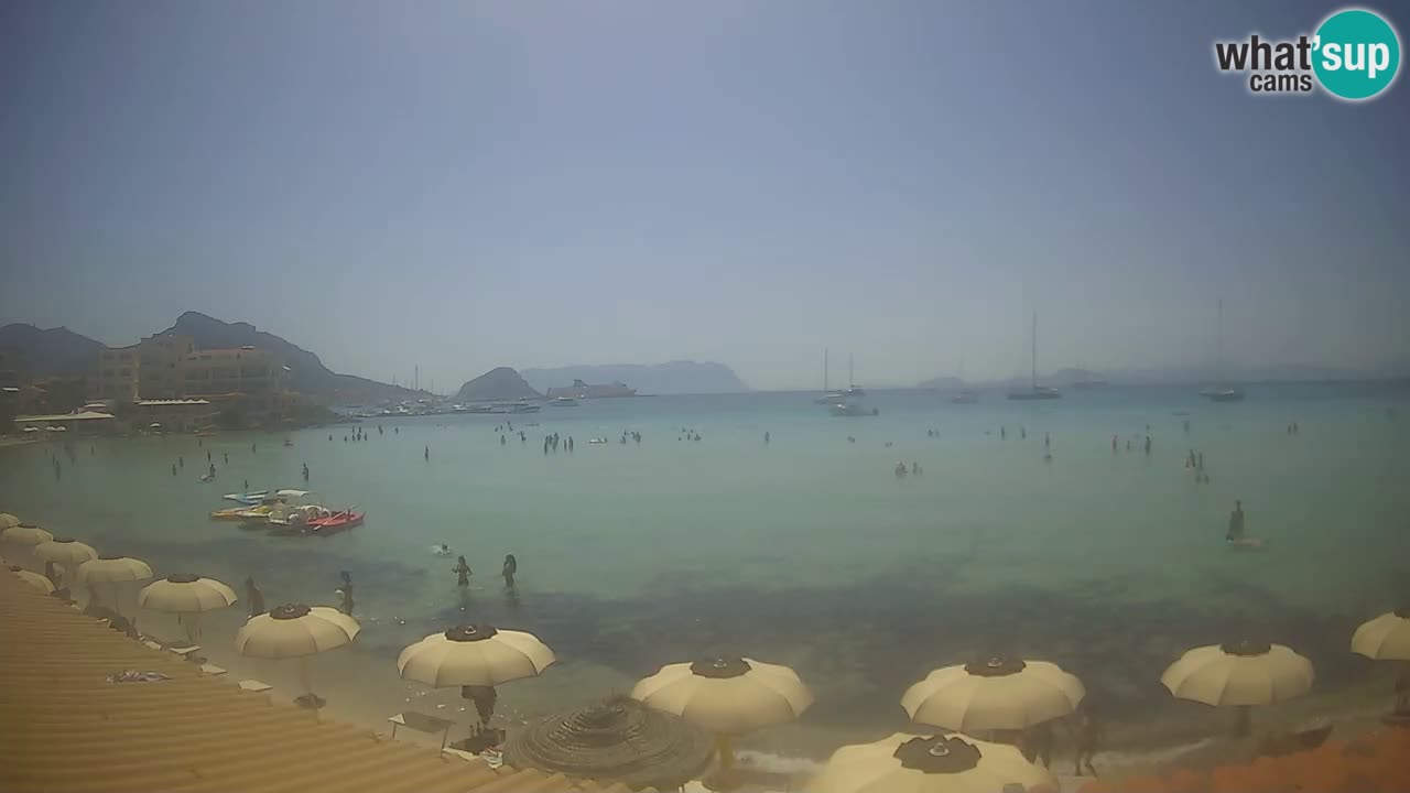 Webcam Terza Spiaggia Golfo Aranci – Vista mare in diretta