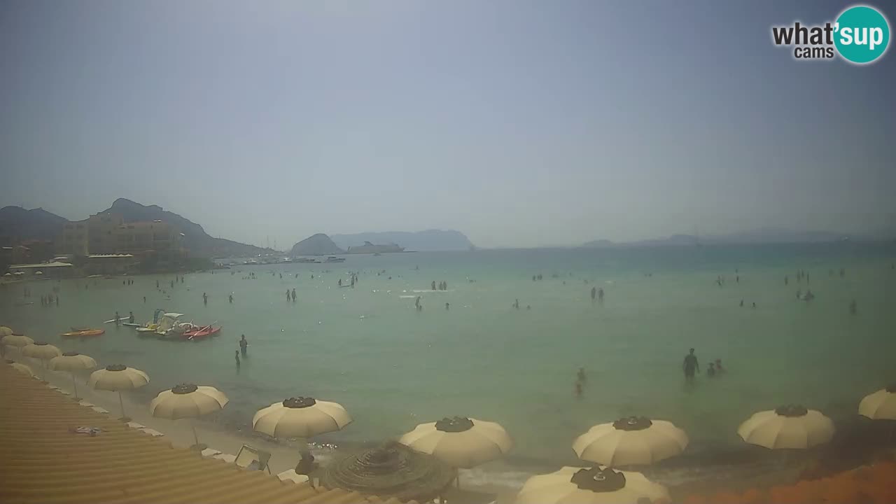 Web kamera Terza Spiaggia Golfo Aranci – Pogled uživo na plažu
