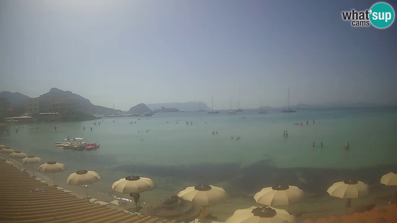 Webcam Terza Spiaggia Golfo Aranci – Vista en directo de la playa