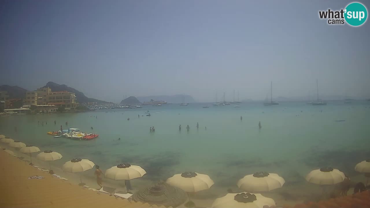 Webcam Terza Spiaggia Golfo Aranci – Vista en directo de la playa