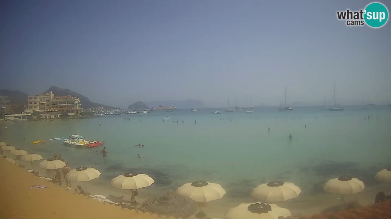 Webcam Terza Spiaggia Golfo Aranci – Vue en direct de la plage
