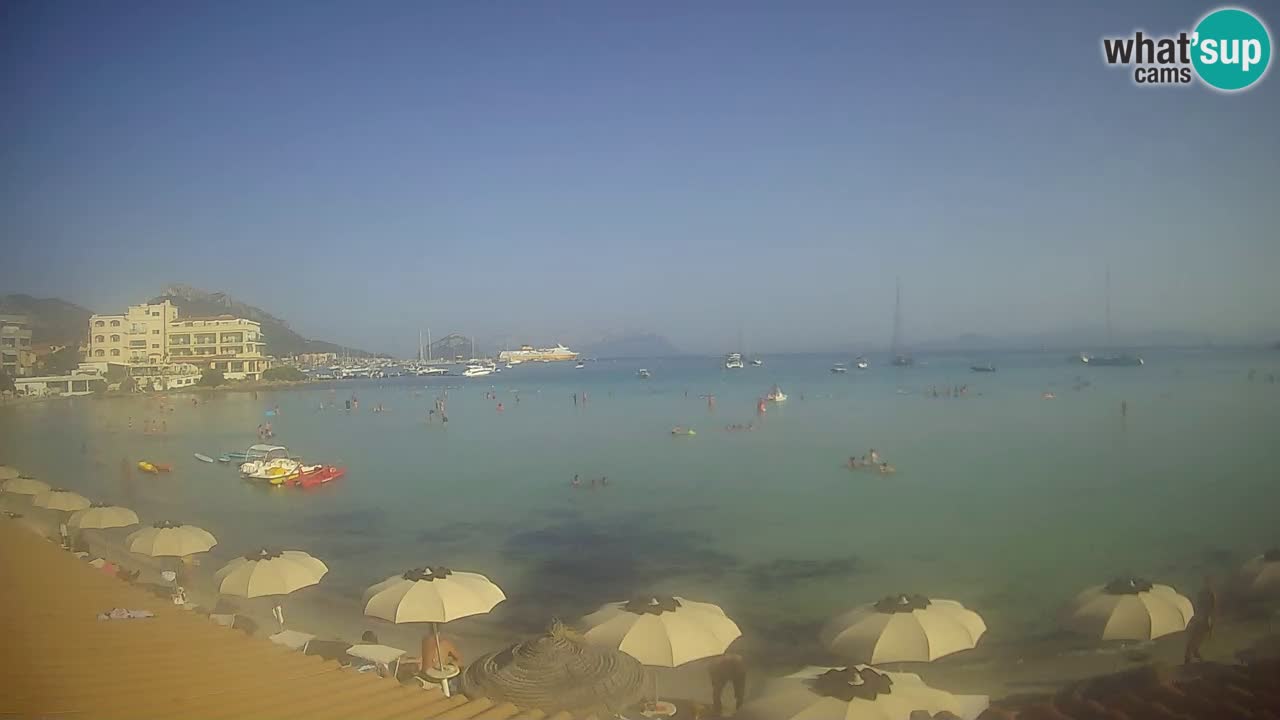 Web kamera Terza Spiaggia Golfo Aranci – Pogled uživo na plažu