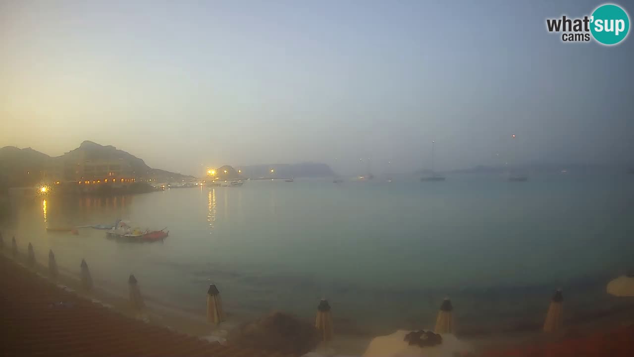Webcam Terza Spiaggia Golfo Aranci – Vue en direct de la plage