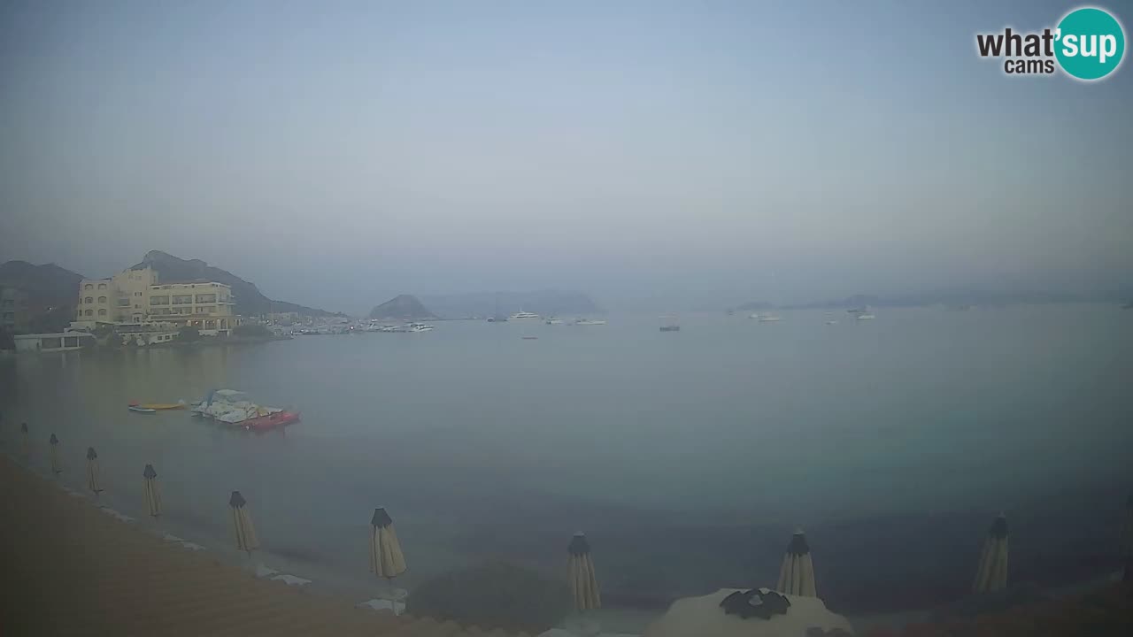 Web kamera Terza Spiaggia Golfo Aranci – Pogled uživo na plažu