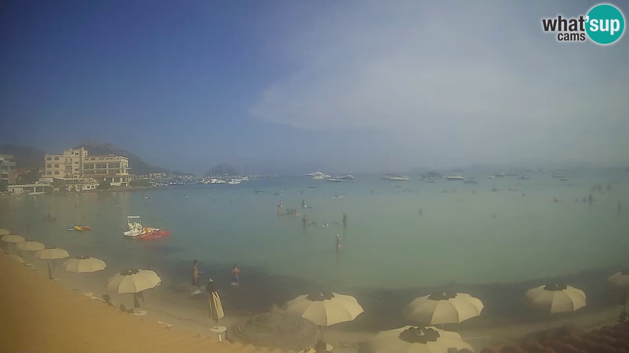Webcam Terza Spiaggia Golfo Aranci – Vue en direct de la plage