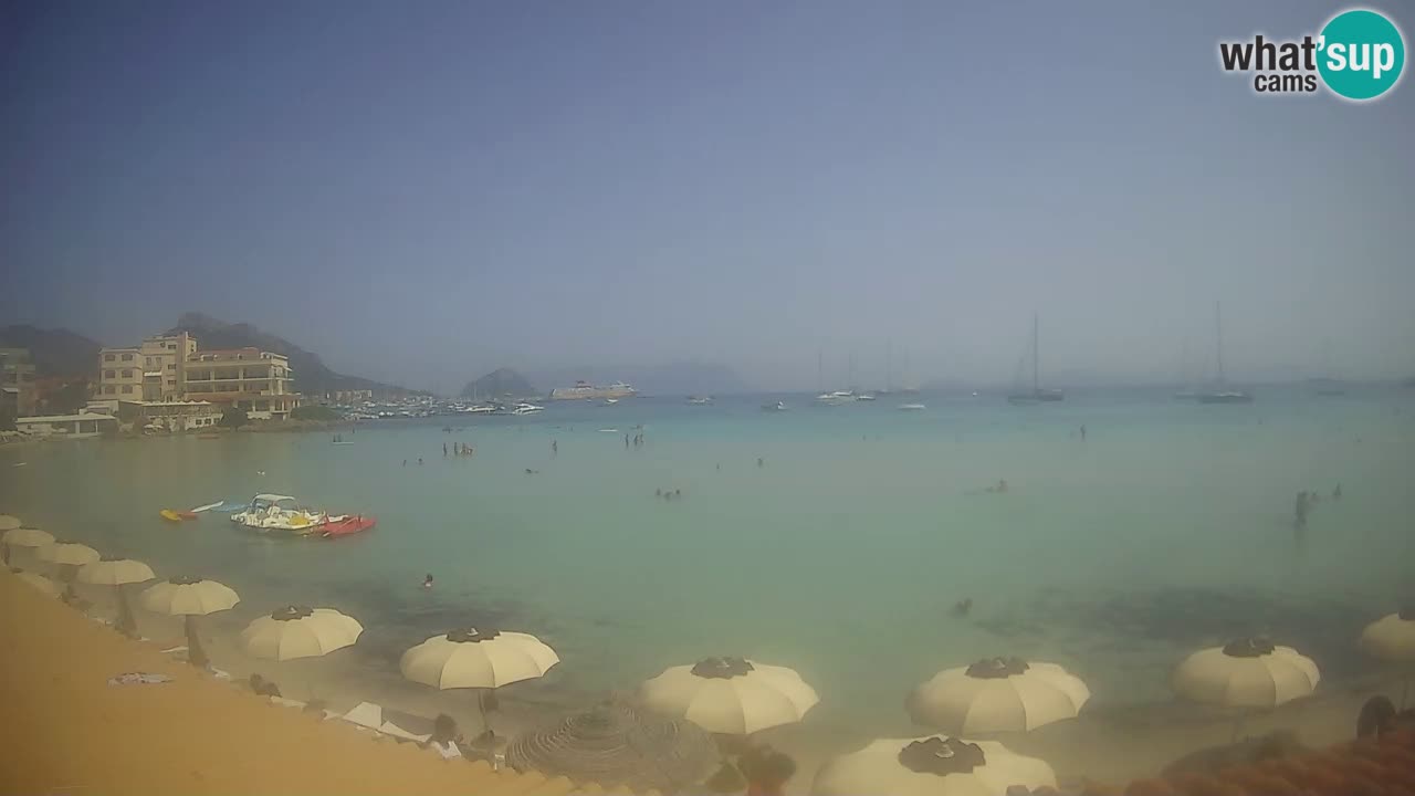 Web kamera Terza Spiaggia Golfo Aranci – Pogled uživo na plažu