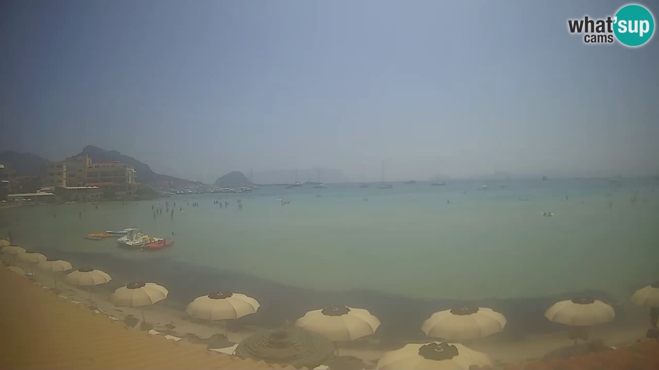Web kamera Terza Spiaggia Golfo Aranci – Pogled uživo na plažu