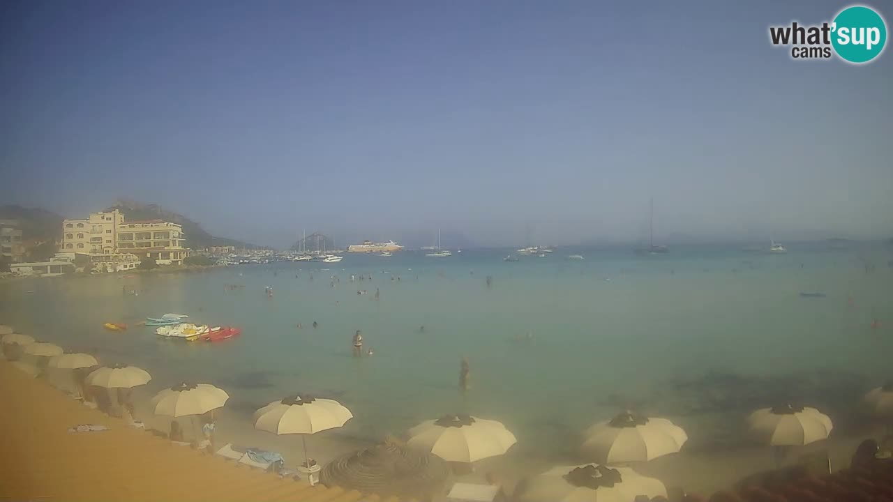Web kamera Terza Spiaggia Golfo Aranci – Pogled uživo na plažu