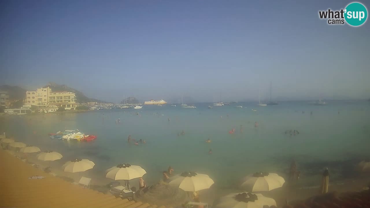 Webcam Terza Spiaggia Golfo Aranci – Liveblick auf den Strand