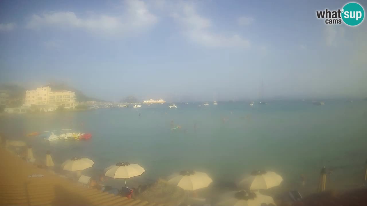 Webcam Terza Spiaggia Golfo Aranci – Liveblick auf den Strand