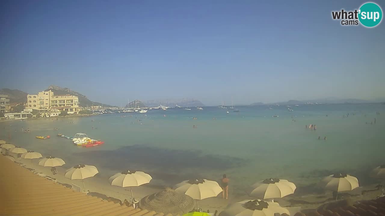 Webcam Terza Spiaggia Golfo Aranci – Vue en direct de la plage