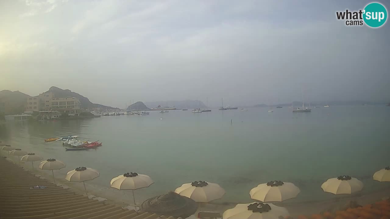 Webcam Terza Spiaggia Golfo Aranci – Vue en direct de la plage