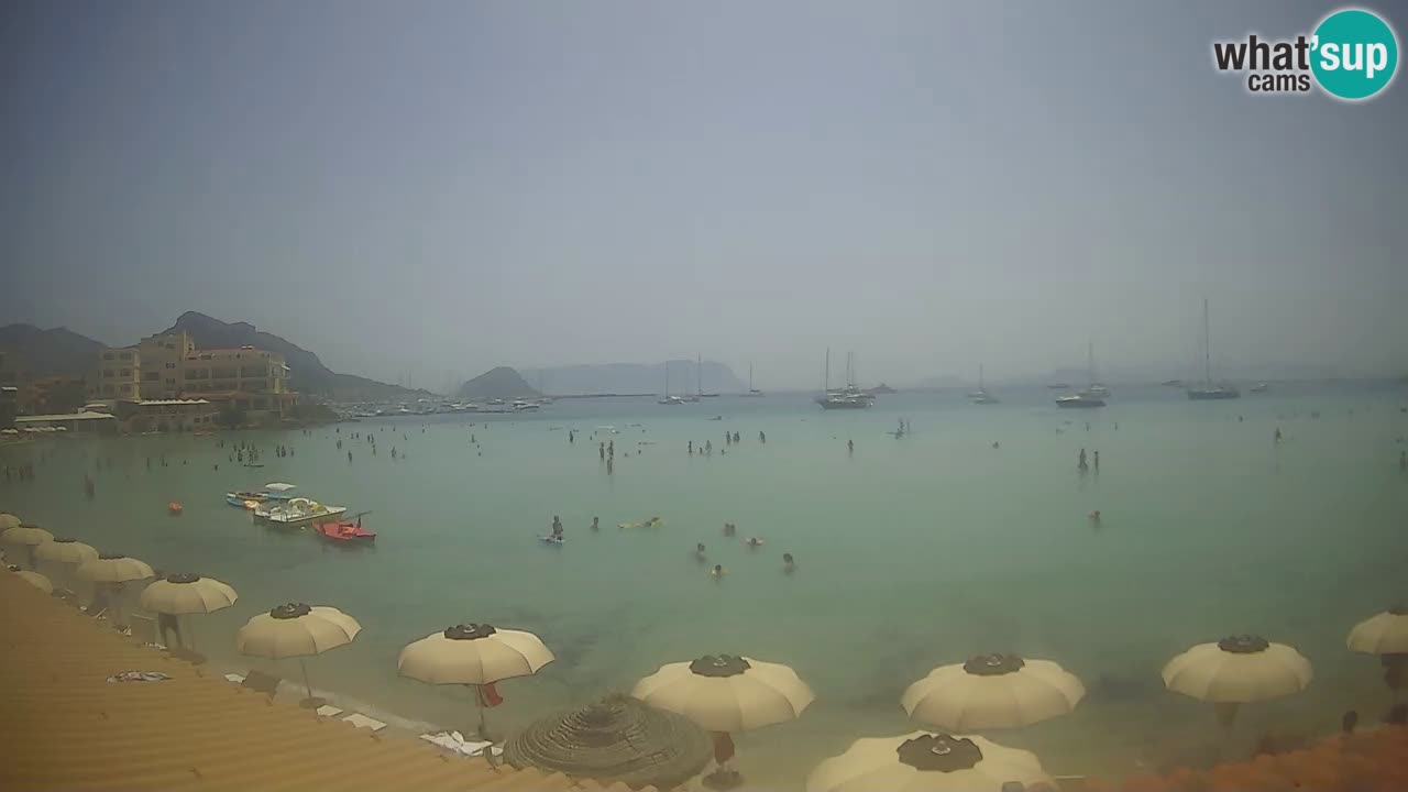 Webcam Terza Spiaggia Golfo Aranci – Vue en direct de la plage