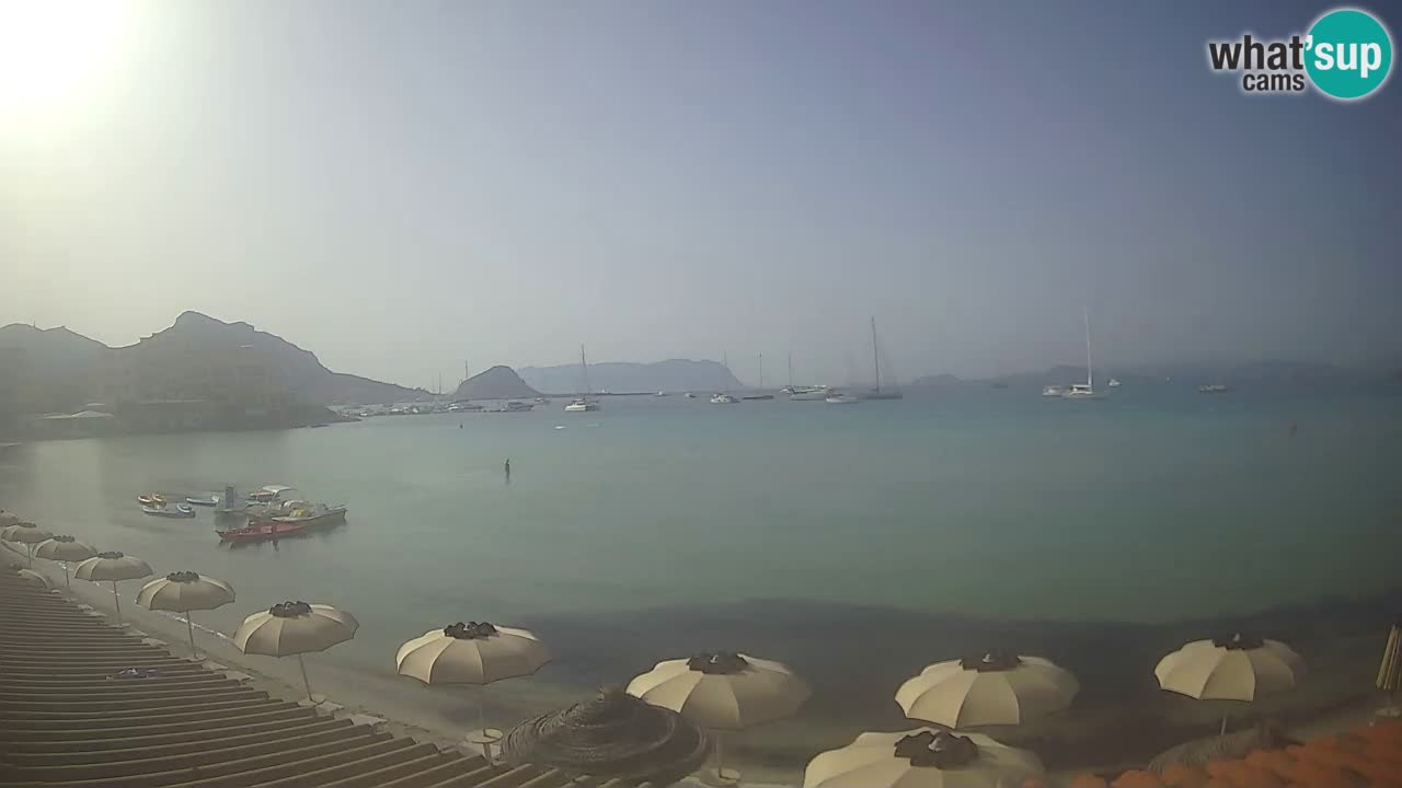 Webcam Terza Spiaggia Golfo Aranci – Vue en direct de la plage