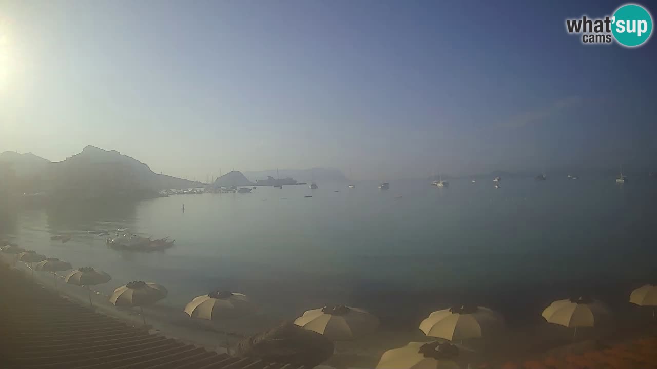 Webcam Terza Spiaggia Golfo Aranci – Liveblick auf den Strand