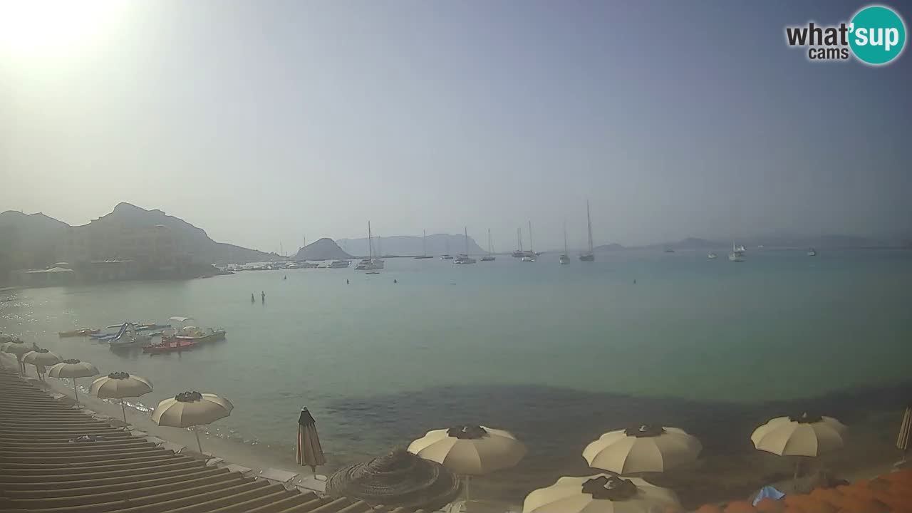 Webcam Terza Spiaggia Golfo Aranci – Vue en direct de la plage
