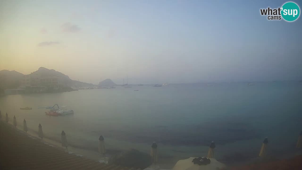 Webcam Terza Spiaggia Golfo Aranci – Vue en direct de la plage